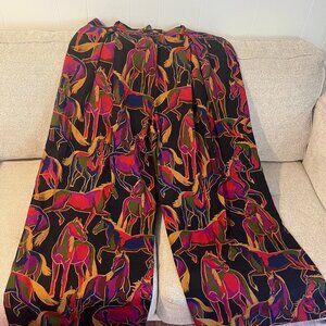 FARM Rio Black Wild Horse Pants XL
